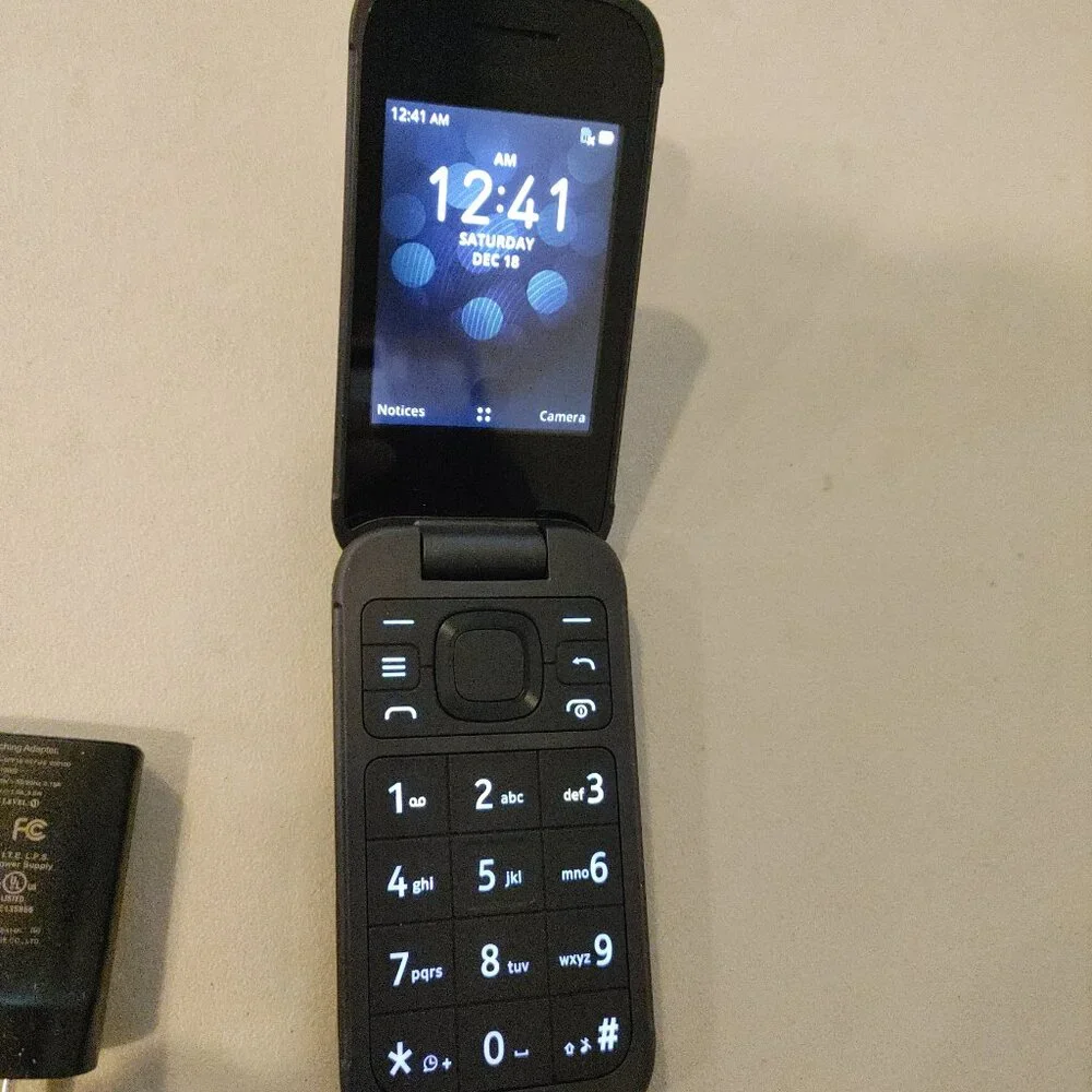 Nokia 2780 Flip Unlocked Black US Version